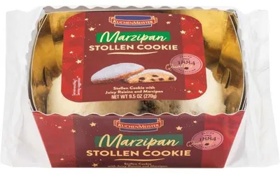 Produktbild von KuchenMeister Stollen Cookie Marzipan 270g