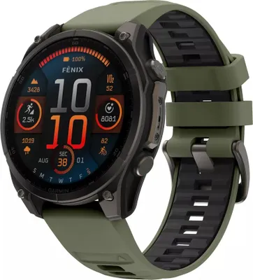 Produktbild von Strap-it 26 mm Sport-Schnallenarmband – geeignet für Garmin Fenix 5x (Plus) / 6x (Pro) / 7x (Pro – Sapphire – Solar) / Quatix 3 / 5x / 6x / Tactix / Enduro 1/2