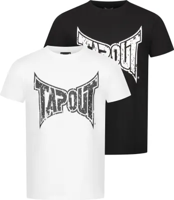 Produktbild von Tapout Amboyn Kurzarm-t-shirt 2 Einheiten Schwarz XL Mann Schwarz XL