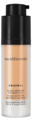 Obrázek produktu pro BareMinerals Original Liquid Mineral – Tekutý minerální make-up, odstín 20 Golden Bronze, SPF 20, 30 ml