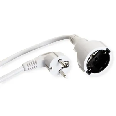Image de BACHMANN Rallonge à contact de protection, 230VAC, blanc, 15 m