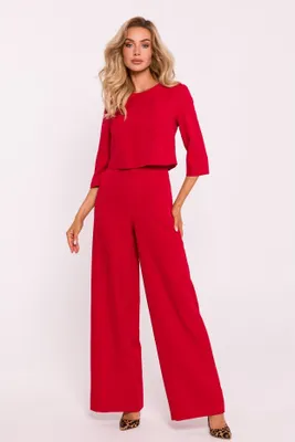 Produktbild von Made of Emotion Jumpsuit für Frauen Xurjuch M798 rot XXL