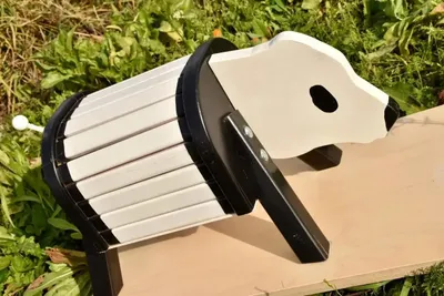 Produktbild von Kleiner Reitpanda - Reittier aus Holz