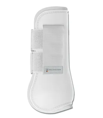 Produktbild von Waldhausen Sehnenschoner Basic, Größe:Pony, Farbe:weiß/weiß