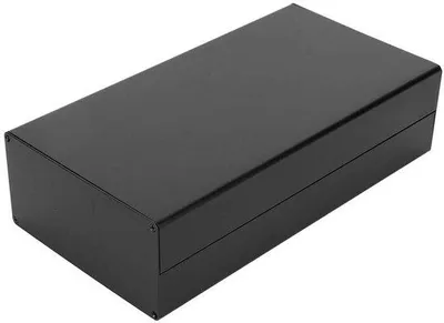 Image de Boîtier de prise étanche - ABS - Noir - 31 x 63 x 118 mm - IP65 - Boîtier de raccordement