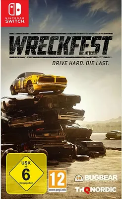 Zdjęcie produktu dla GAME Wreckfest, Nintendo Switch, tryb wieloosobowy, T (nastolatki)
