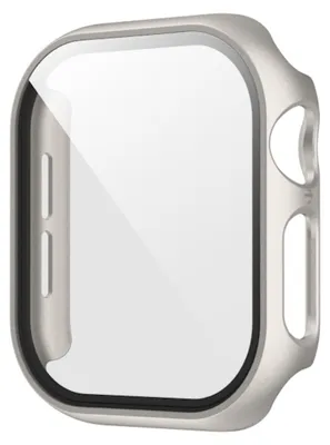 Produktbild von Für Apple Watch Series 11 / 10 42mm Kunststoff PC Smart Watch Hülle + Schutz Hart Glas Titan