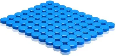 Image de Aimants puissants pour réfrigérateur et tableau blanc, bleu