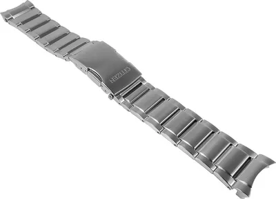 Produktbild von Citizen Eco Drive Uhrenarmband Edelstahl silberfarben AT8124-91L