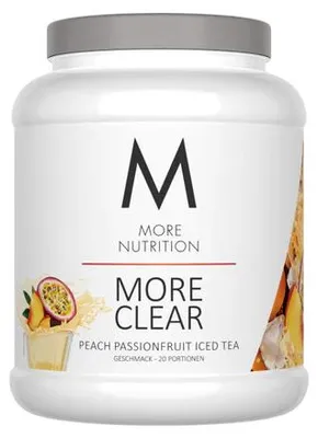 Produktbild von More Nutrition More Clear 600g - Peach Passionfruit Ice Tea