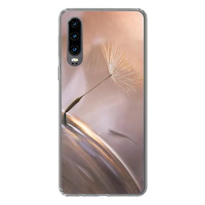 Produktbild von MuchoWow® Handyhülle Schutzhülle Hülle für Huawei P30 Löwenzahnsamen - Abstrakt - Himmel Silikon Softcase Handy Hülle - Kartenbesitzer
