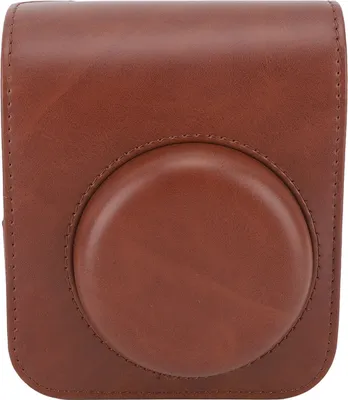 Immagine prodotto di Custodia per fotocamera istantanea, borsa per fotocamera in Finto cuoio, borsa protettiva per fotocamera istantanea, custodia protettiva per fotocamera retrò, mini custodia per fotocamera, borsa di stoccaggio per fotocamera