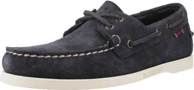Produktbild von Sebago Docksides® Segelschuhe Portland Flesh Out Men 7111PTW-A97, Velourleder, Blau 42