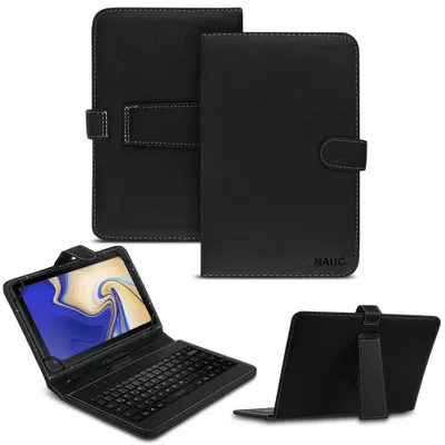Produktbild von Tastatur Tasche Samsung Galaxy Tab S4 10.5 Keyboard USB Hülle QWERTZ Schutzhülle