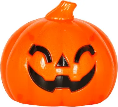 Immagine prodotto di Zucca di Halloween Faccia spaventosa Decorazione per feste Spaventoso personaggio festivo Arancione Ambientazione di celebrazione Divertente Autunno, Colore: Arancione