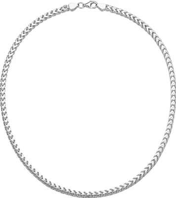 Produktbild von Kette Smart Jewel Fantasiekette 4-kant diamantiert, massiv, Silber 925 Silber 60 cm