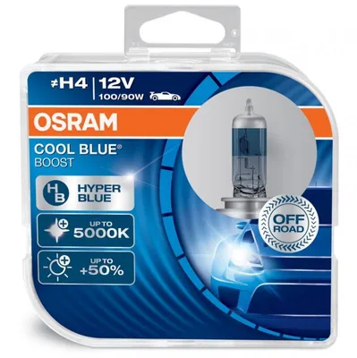 Immagine prodotto di Cool Blue Boost H4 12V 100/90W 62193CBB-HCB - 2 pezzi