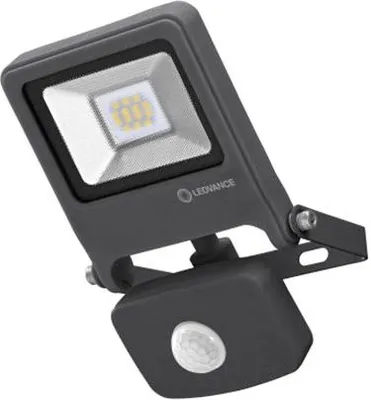 Produktbild von LEDVANCE LED-Außen-Strahler Sensor 20W 840 1m Zul, Wandbeleuchtung für den Außenbereich, Grau, Aluminium, Glas, IP44, Fassade, Garage, I