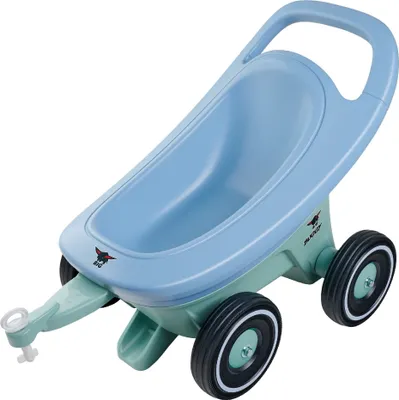 Produktbild von BIG Kleinkind 3in1 Lauflernwagen, Spielzeugwagen und Anhänger Bobby Car Buggy rot 800056254