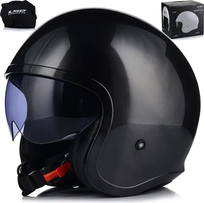 Produktbild von Motorradhelm Jethelm Retro | LS2 OF599 SPITFIRE | Chopper Rollerhelm XS - 53-54cm