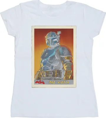 Produktbild von Star Wars - "The Mandalorian" T-Shirt für Damen BI43368 (L) (Weiß)