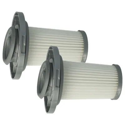 Produktbild von vhbw 2x Trennfilter kompatibel mit Rowenta X-Force Flex 8.60 Allergy RH9637WO, RH9611WO, RH9638WO Staubsauger - Ersatz-Filter, Abwaschbar Grau Weiß
