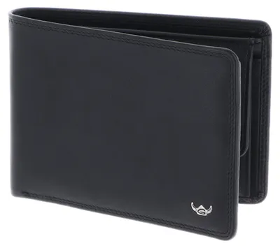 Productafbeelding van Golden Head Leer portemonnee Polo RFID Protect Scheintasche 1453 Schwarz zwart