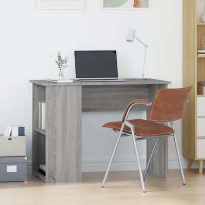Obrázek produktu pro Psací stůl Grey Sonoma 100x55x75 cm výrobek z odvozeného dřeva