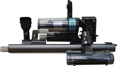 Produktbild von Samsung VS20B75BGR1/WD, Jet 75E PetPRO, 2-in-1-Stabstaubsauger, Beutellos, Schwarz, Chrom, Rechteckig, Trocken, Multizyklonisch