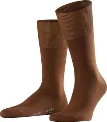 Image de Chaussettes FALKE Airport en Laine pour homme, bleu roi, pointure 49-50