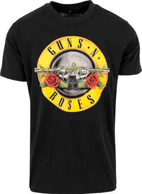 Produktbild von Merchcode Shirt - Guns n Roses Logo schwarz - L