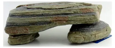 Produktbild von Felsplateau für Terrarien und Aquarien - Sandstein-Optik - aus Polyesterharz - 29 x 14 x 9 cm