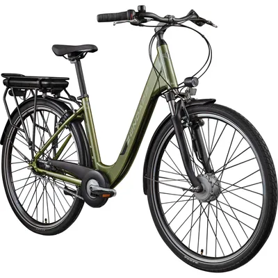 Produktbild von Zündapp Z600 City E Bike Damen 28 Zoll Elektrofahrrad 7 Gang Nabenschaltung 150 - 165 cm Elektro Damenfahrrad khaki