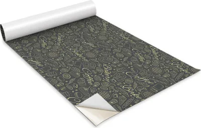 Produktbild von Selbstklebende Möbelfolie - Dekorationsfolie - Tischmöbel - Zuschneidbar - Kaffee Und n - 100 x 50 cm