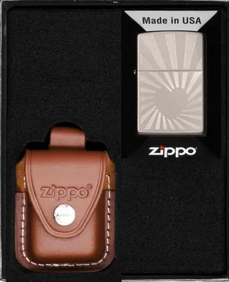 Produktbild von ZIPPO Feuerzeug-Set HEART RAYS DESIGN Geschenk No2