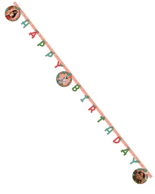 Papiergirlande Happy Birthday, 200 cm, FSC-Karton, mehrfarbig