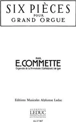 Produktbild von 6 Piècespour orgue