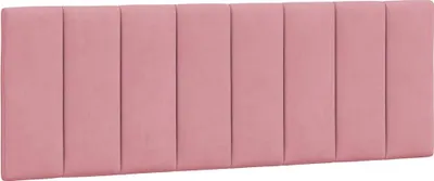 Produktbild von vidaXL Kopfteil-Kissen "Hanko" Rosa 140 cm Samt