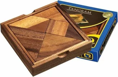 Produktbild von Philos Tangram Denkspiel - klassisches Legespiel für Kinder
