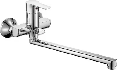 Zdjęcie produktu dla Bruckner Baron - Bateria wannowa, rozstaw 100 mm, chrom 612.035.1