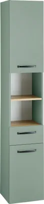 Produktbild von pelipal Hochschrank Quickset 500 BxHxT 32,4 x 176,4 x 32,1 cm Frontfarbe salbei