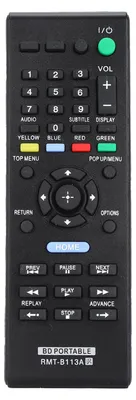 Imagen del producto de Control remoto de reemplazo, controlador de audio y video duradero para el sistema Sony BDP SX1