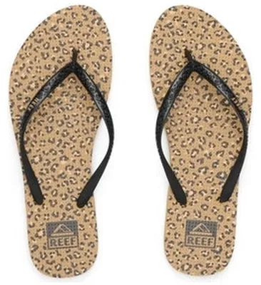 Produktbild von REEF Women Flip Flop Reef Seaside Prints leopard/black 8 (38,5)
