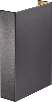 Produktbild von Nordlux Led Außenwandleuchte Gartenleuchte Terrassenlicht Fold 15 X 21cm Schwarz