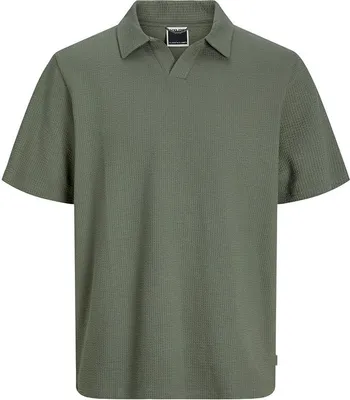 Produktbild von Jack & Jones Fred Split Kurzarm-poloshirt Grün S Mann Grün S