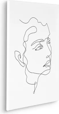 Produktbild von Keilrahmenbild - Sketch me - Größe 40 x 60 cm
