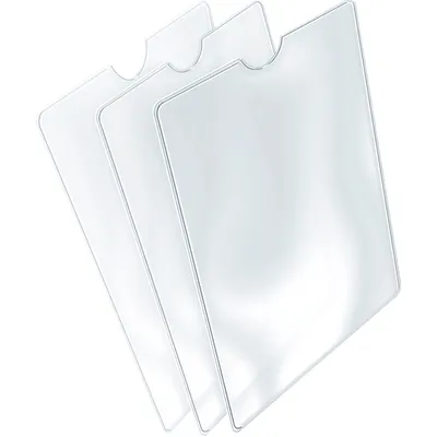 Produktbild von HERMA Ausweishülle 5018 85x125mm PP tr 25 St./Pack.