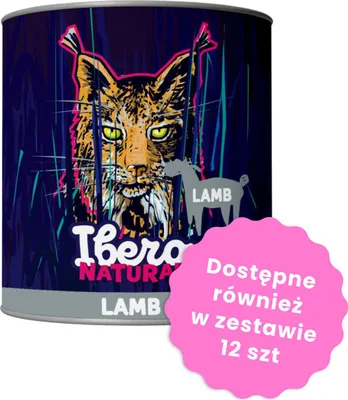 Produktbild von Ibero Natural Cat Dosenlamm für Katzen 200g