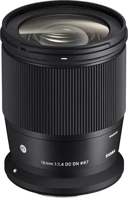 Immagine prodotto di Obiettivo SIGMA 16mm f/1.4 DC DN Contemporary compatibile con Canon RF-S