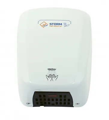 Produktbild von Jet Dryer Händetrockner - Händetrockner Storm, ABS Kunststoff, weiß 8596220006370